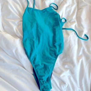 Teal Jolyn one piece swimsuit size 30